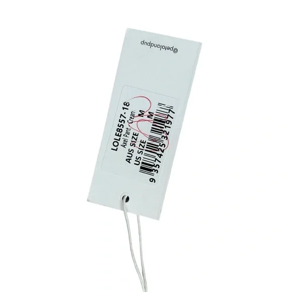 NWT Petal & Pup AXEL wide leg pull on cream leopard print pants size medium - Picture 3 of 8